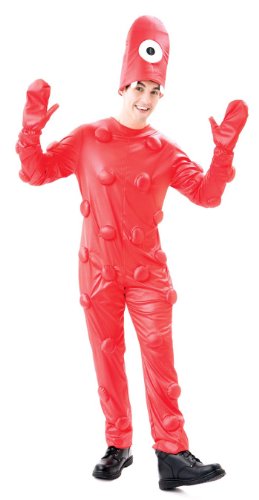 Paper Magic Yo Gabba Gabba Muno Deluxe Costume, Red, Large