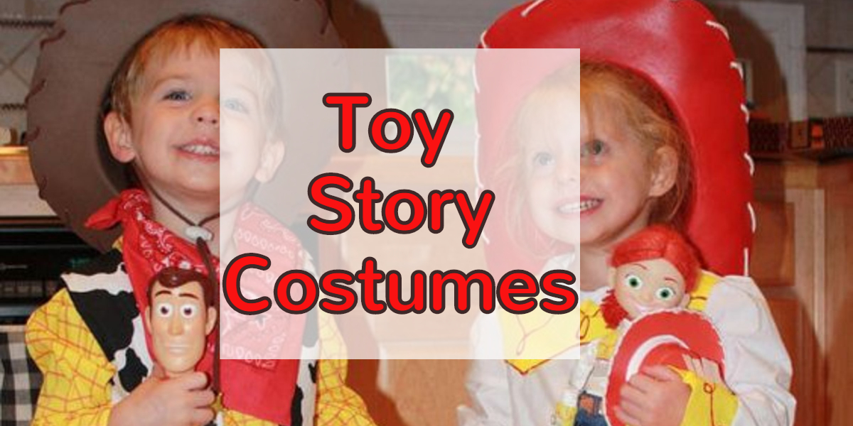 LOVE these Toy Story costumes!  Woody and Jessie!